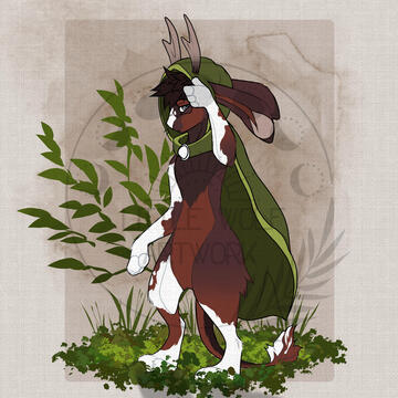 Anthro fullbody (flat)